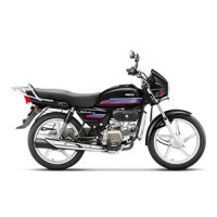 Hero Splender Plus Ismart Black With Purple And Red Color