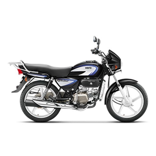 Hero Splender Plus Ismart Black With Purple Color