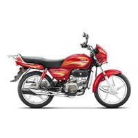 Hero Splender Plus Ismart Candy Red Color