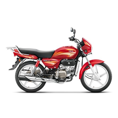 Hero Splender Plus Ismart Candy Red Color