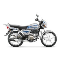 Hero Splender Plus Ismart Silver Color
