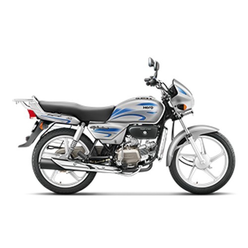 Hero Splender Plus Ismart Silver Color