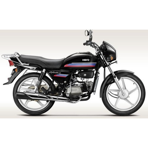 Hero Splendor Plus 100 Colour Black With Purple Red