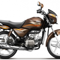 Hero Splendor Pro Color Shield Gold