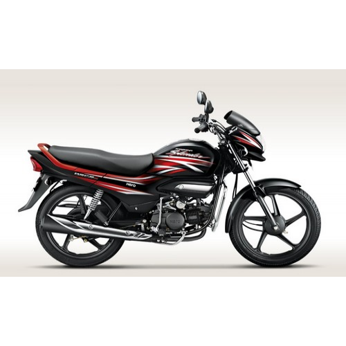 Hero Super Splendor 125 Colour Black With Fiery Red