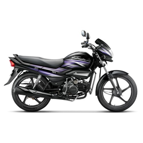 Super Splendor Ismart Colour Black With Electric Purple
