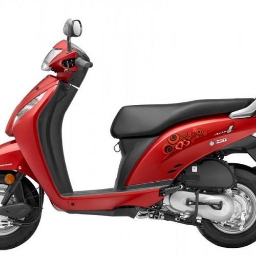 Honda Activa I Color Imperial Red Metallic