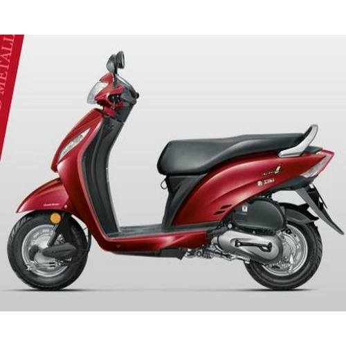 Honda Activa I Colour Alpha Red Metallic