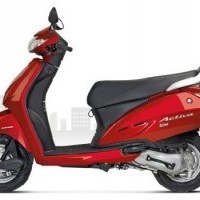 Honda Activa Colour Red