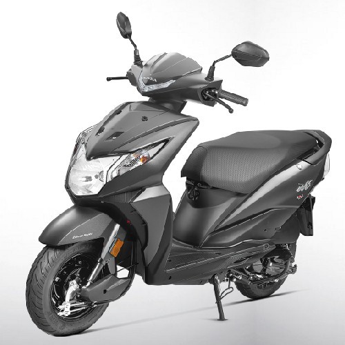 Honda Dio Matte Axis Grey Metalic Color