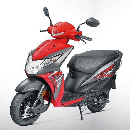 Honda Dio Sports Red Color