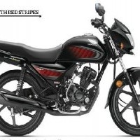 Honda Dream Neo Colour Black With Red Stripes