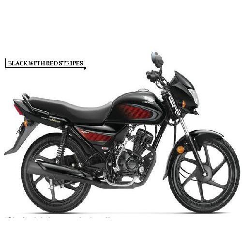 Honda Dream Neo Colour Black With Red Stripes