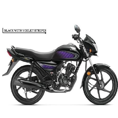 Honda Dream Neo Colour Black With Voilet Stripes