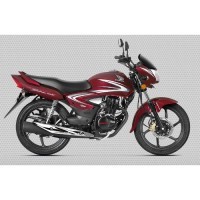 Honda Cb Shine 2017 Colour Rebel Red