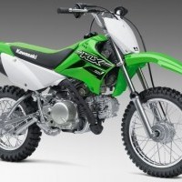 Kawasaki Bajaj Klx 110 Colour Lime Green