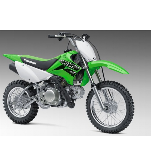 Kawasaki Bajaj Klx 110 Colour Lime Green