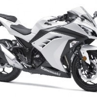 Kawasaki Bajaj Ninja 300 White