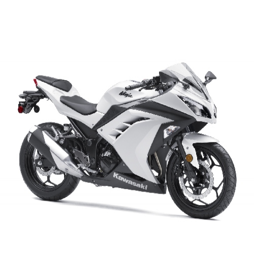 Kawasaki Bajaj Ninja 300 White