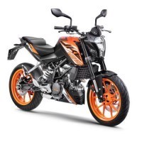 Duke 125 Abs Orange