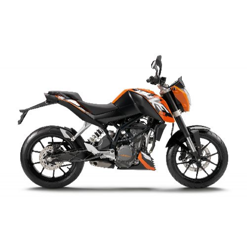 Ktm Duke 200 Colour Black With Orange