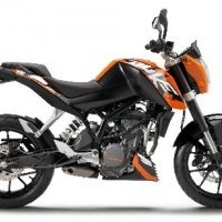 Ktm Duke 200cc Colour Black With Orange