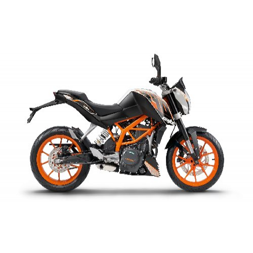 Ktm Duke 390 Abs Colour Black With Orange