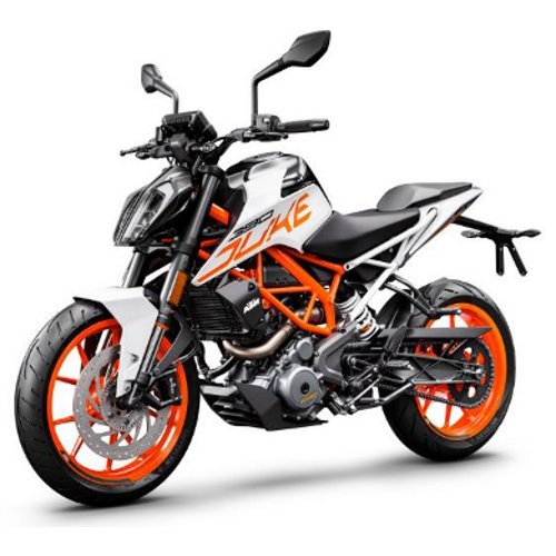 Ktm Duke 390 White Color
