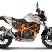 Ktm Duke 690 Colour White With Orange