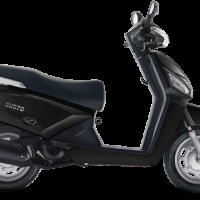 Mahindra Gusto Black Color Scooter