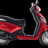 Mahindra Gusto Red Color Scooter