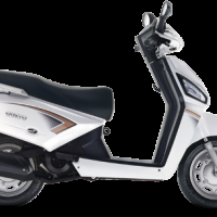 Mahindra Gusto White Color Scooter