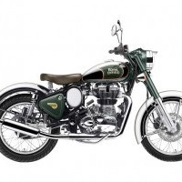 Royal Enfield Classic Chrome Color Green