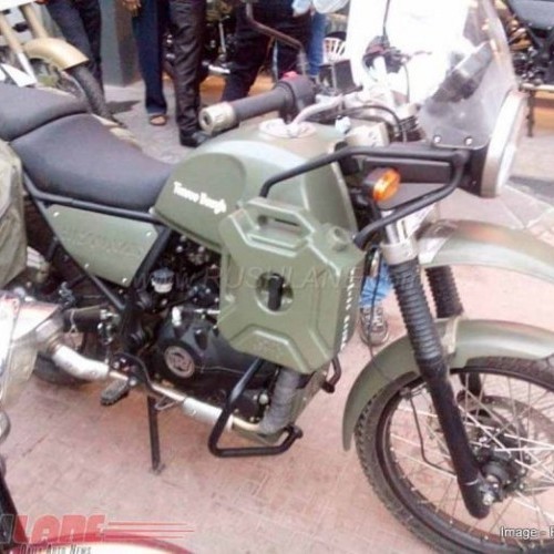 Royal Enfield Himalayan Army Green Colour