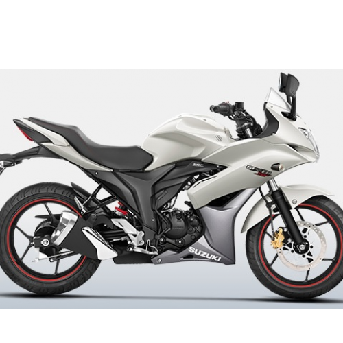 Suzuki Gixxer Sf White Colour
