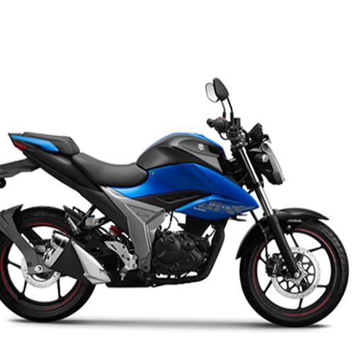 Suzuki Gixxer 2019  Colour Metallic Triton Blue
