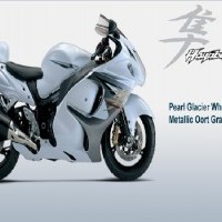 Suzuki Hayabusa Colour White