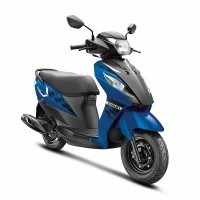 Suzuki Lets Scooter Dual Tone Colour Blue