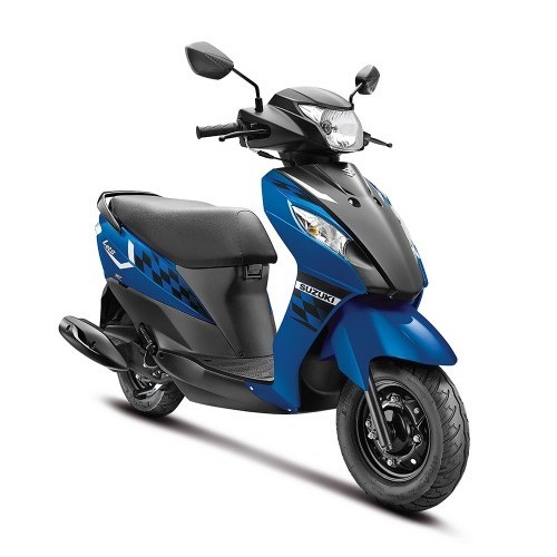 Suzuki Lets Scooter Dual Tone Colour Blue