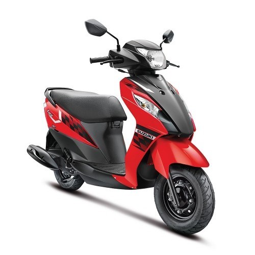 Suzuki Lets Scooter Dual Tone Colour Red