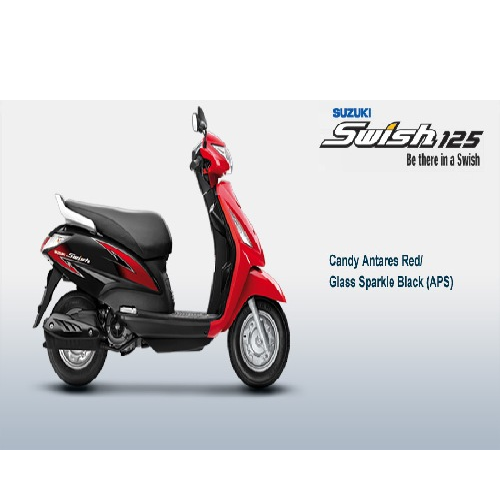 Suzuki Swish 125 Colour Red