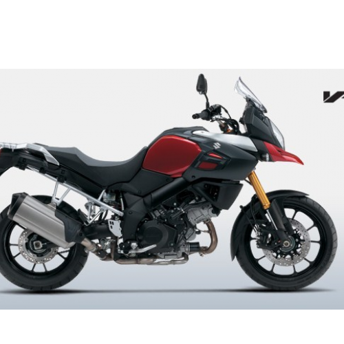 Suzuki V Strom Colour Candy Daring Red