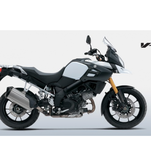 Suzuki V Strom Colour Pearl Glacier White