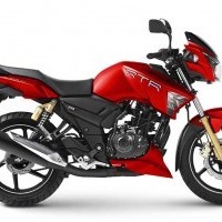 Tvs Apache Rtr 180 Color Matte Red Racing Syrah