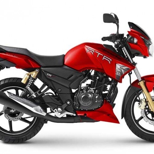 Tvs Apache Rtr 180 Color Matte Red Racing Syrah