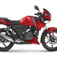 Tvs Apache Rtr 160 Color Matte Red Racing Syrah