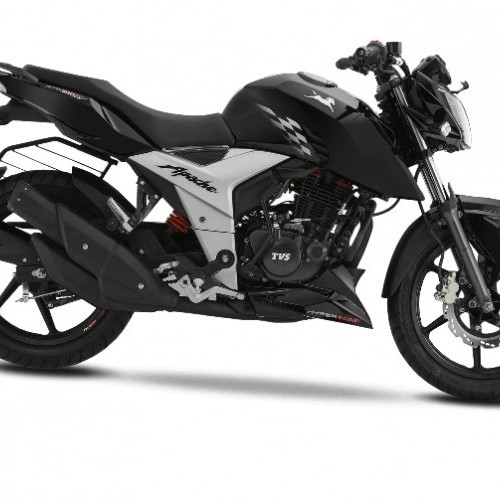 Tvs Apache Rtr 160 Colour Racing Black
