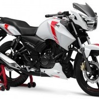 Tvs Apache Rtr 160 Colour White With Red