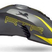 Grey With Neon Yellow