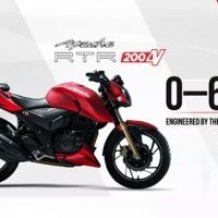 Tvs Apache Rtr 200 4v Color Red